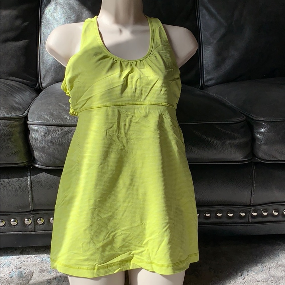 Lululemon yellow tank